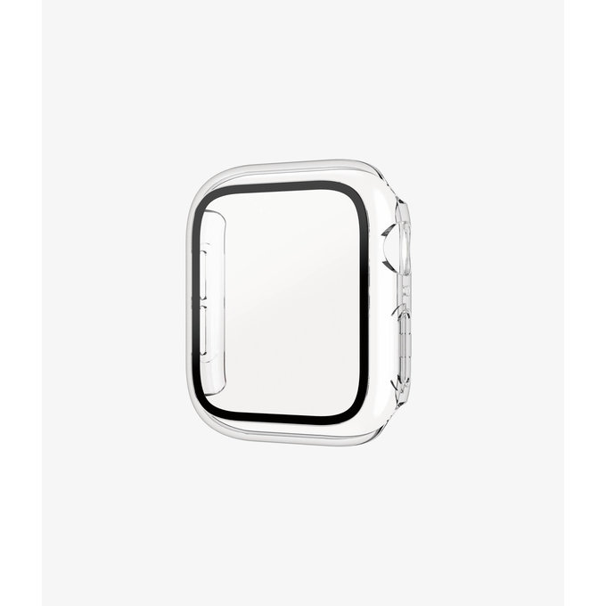 Закалено стъкло Full Body AB за Apple Watch 4, 5, 6, SE (1st gen) и SE (2nd gen) 40mm, Прозрачен, Transparent, PanzerGlass