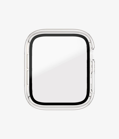 Закалено стъкло Full Body AB за Apple Watch 4, 5, 6, SE (1st gen) и SE (2nd gen) 40mm, Прозрачен, Transparent, PanzerGlass
