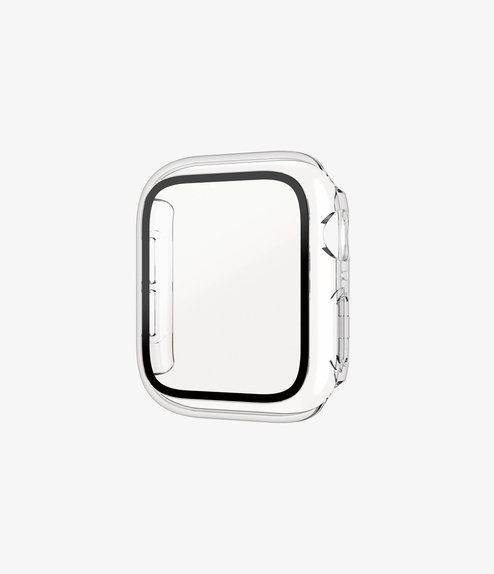Закалено стъкло Full Body AB за Apple Watch 4, 5, 6, SE (1st gen) и SE (2nd gen) 44mm, Прозрачен, Transparent, PanzerGlass