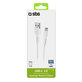 Кабел USB-C / USB, 1.5m, Бял, White, SBS