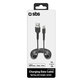Кабел Lightning / USB, 1m, Черно, Black, SBS