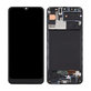 дисплей за Samsung A30s A307F, Тъчскрийн и рамка, Prism Crush Black, TFT