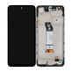 дисплей за Xiaomi Redmi Note 10 5G, Тъчскрийн и рамка, 5600020K1900, Graphite Gray, Genuine Service Pack