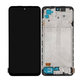 дисплей за Xiaomi Redmi Note 10S, Тъчскрийн и рамка, 5600020K7B00, 560002K7BN00, Onyx Grey, Genuine Service Pack