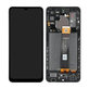 дисплей за Samsung A32 5G A326B, Тъчскрийн и рамка, GH82-25121A, GH82-25122A, Awesome Black, Genuine Service Pack