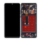 дисплей OLED за Huawei P30 Pro, P30 Pro 2020, Тъчскрийн и рамка, черен, Black