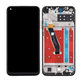 дисплей за Huawei P40 Lite E, Тъчскрийн и рамка, Midnight Black, TFT