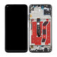 дисплей за Huawei P40 Lite, Тъчскрийн и рамка, Midnight Black, TFT