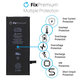 Батерия за iPhone 5S, 1560mAh, FixPremium