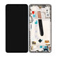 дисплей за Xiaomi Poco F3, Тъчскрийн и рамка, 560004K11A00, Blue, Genuine Service Pack