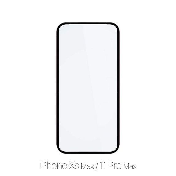 Закалено стъкло с пълно покритие за iPhone XS Max и 11 Pro Max