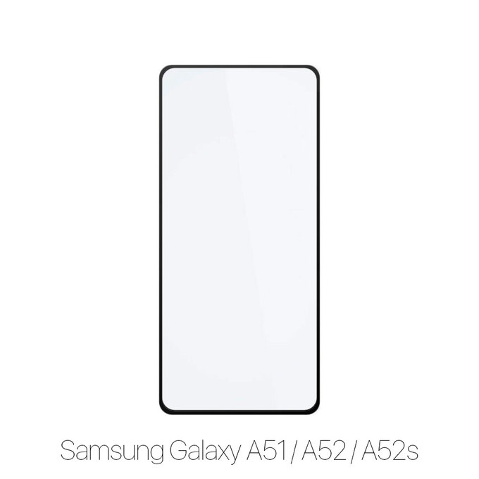 Закалено стъкло с пълно покритие за Samsung A51, A52 и A52s