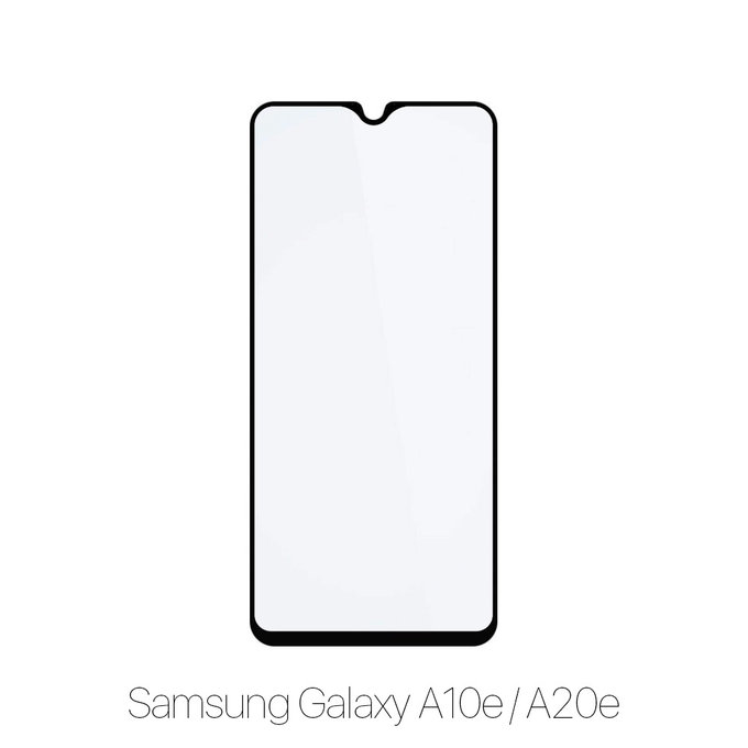 Закалено стъкло с пълно покритие за Samsung A10e и A20e