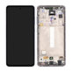 дисплей за Samsung A52s 5G A528B, Тъчскрийн и рамка, GH82-26861C, GH82-26909C, GH82-26863C, GH82-26910C, Awesome Violet, Genuine Service Pack