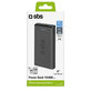 Външна батерия 10 000 mAh, 2x USB, 2,1A, Черно, Black, SBS