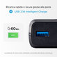 Външна батерия 20 000 mAh, 2x USB, 2,1A, Черно, Black, SBS