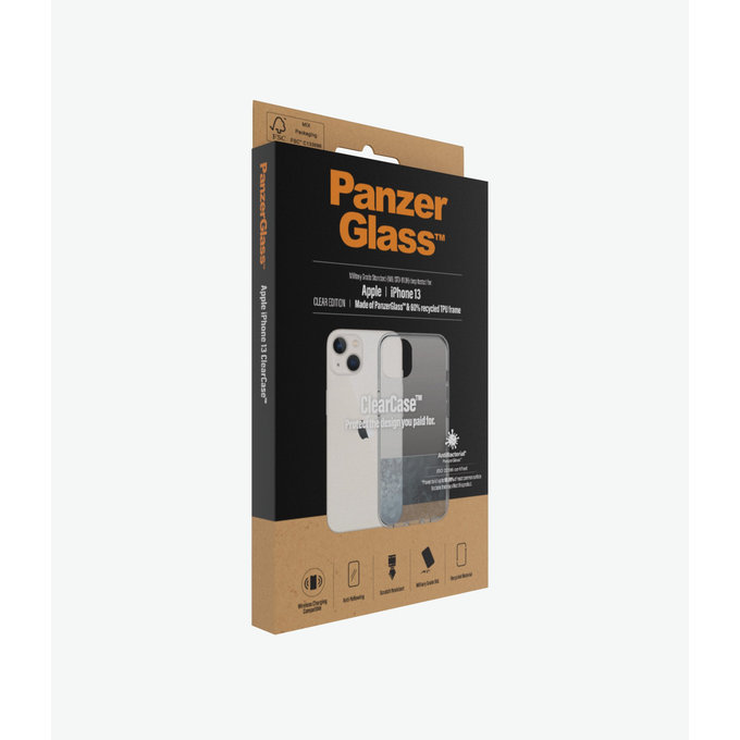 Калъф ClearCase AB за iPhone 13, Прозрачен, Transparent