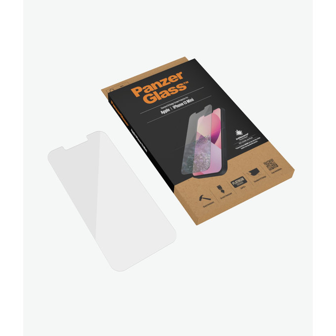 Закалено стъкло стандартно AB за iPhone 13 mini, Прозрачен, Transparent