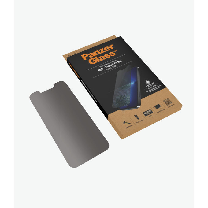 Закалено стъкло стандартно с поверителност AB за iPhone 13 Pro Max и 14 Plus, Прозрачен, Transparent
