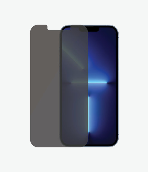 Закалено стъкло стандартно с поверителност AB за iPhone 13 Pro Max и 14 Plus, Прозрачен, Transparent