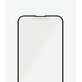 Закалено стъкло съвместимо с калъф против отблясъци AB за iPhone 13 Pro Max и 14 Plus, Черно, Black