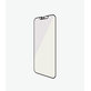 Закалено стъкло съвместимо с калъф против синя светлина AB за iPhone 13 mini, Черно, Black