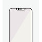 Закалено стъкло съвместимо с калъф против синя светлина AB за iPhone 13 mini, Черно, Black