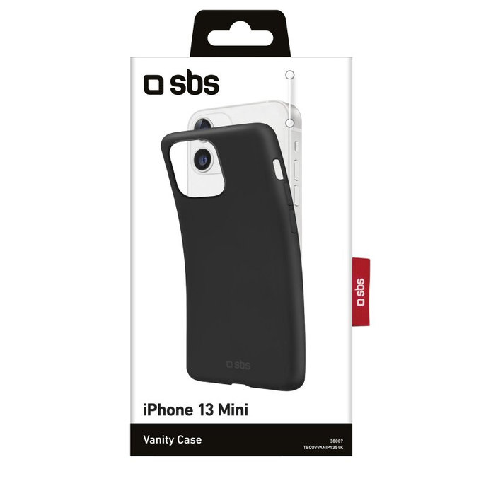 Калъф Vanity за iPhone 13 mini, Черно, Black