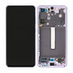 дисплей за Samsung S21 FE G990B, Тъчскрийн и рамка, GH82-26414D, GH82-26420D, GH82-26590D, Violet, Genuine Service Pack