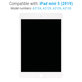 LCD дисплей за iPad Mini 5, White, Тъчскрийн без рамка, Refurbished