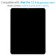 LCD дисплей за iPad Pro 12.9" (5th Gen 2021, 6th Gen 2022), Тъчскрийн и IC Board cout Frame, Refurbished