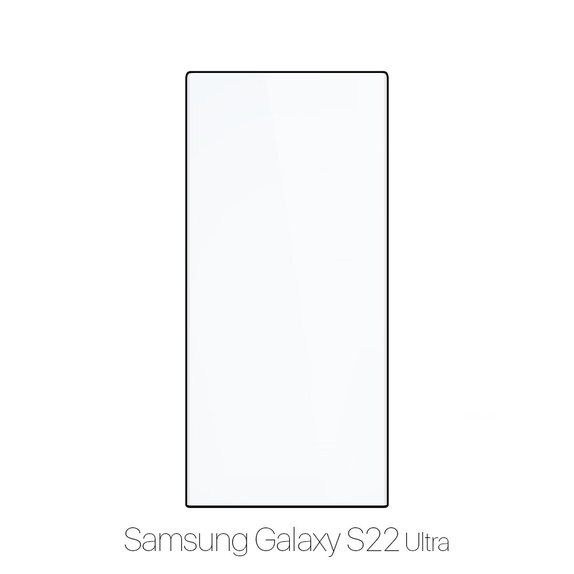 3D закалено стъкло FullCover за Samsung S22 Ultra, FixPremium