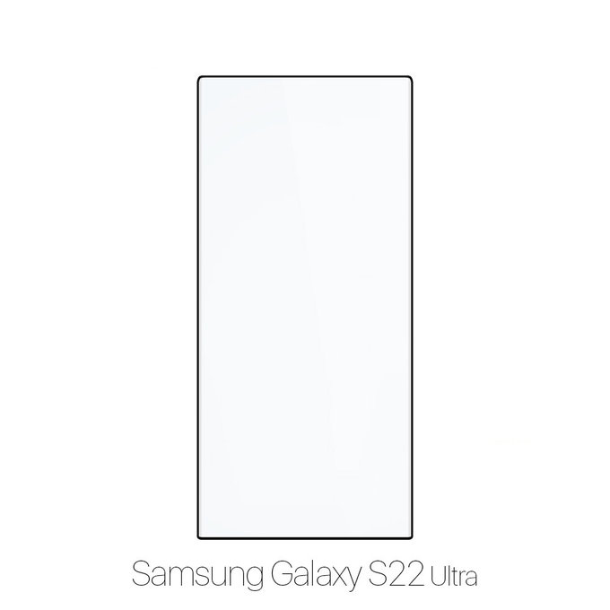 3D закалено стъкло FullCover за Samsung S22 Ultra, FixPremium