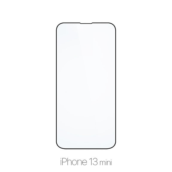 Закалено стъкло FullCover за iPhone 13 mini, FixPremium