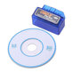 Уред за диагностика на автомобили, Mini, ELM327, Bluetooth, OBD2, Син, ELM Electronics
