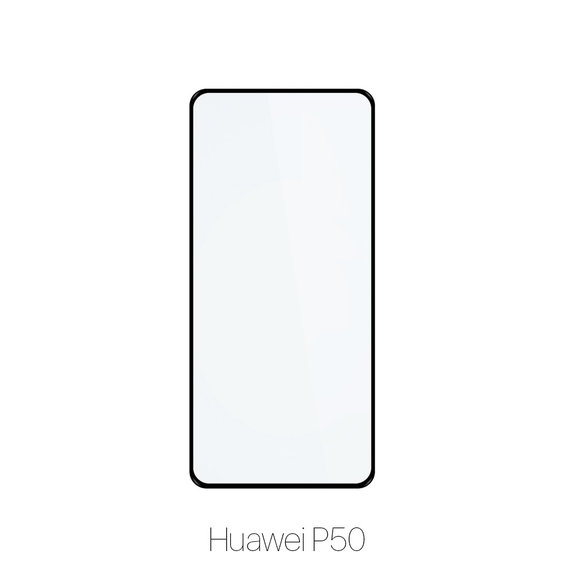 Закалено стъкло FullCover за Huawei P50, FixPremium