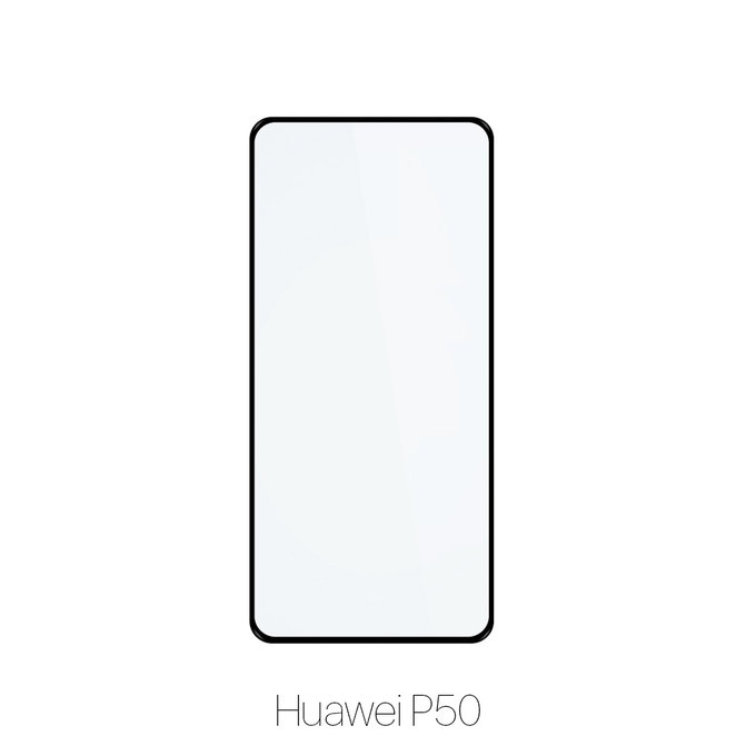 Закалено стъкло FullCover за Huawei P50, FixPremium