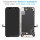 Дисплей Hard OLED за iPhone 12 Mini, Тъчскрийн с рамка, FixPremium