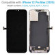 Дисплей Hard OLED за iPhone 12 Pro Max, Тъчскрийн с рамка, FixPremium