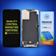Дисплей Hard OLED за iPhone 12 Pro Max, Тъчскрийн с рамка, FixPremium