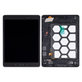 LCD дисплей за Samsung Tab A 9.7 T555, Тъчскрийн и рамка, черен, Black, TFT