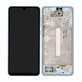 дисплей за Samsung A33 5G A336B, Тъчскрийн и рамка, TFT, GH82-28143C, GH82-28144C, Awesome Blue, Genuine Service Pack