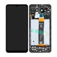 дисплей за Samsung A13 5G A136B, Тъчскрийн и рамка, TFT, GH82-29077A, GH82-29078A, черен, Black, Genuine Service Pack