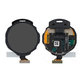 дисплей за Samsung Galaxy Watch 4 Classic 46mm R895, тъчскрийн, рамка, черен, Black, GH96-14426A, Genuine Service Pack
