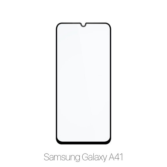 Закалено стъкло FullCover за Samsung A41, FixPremium
