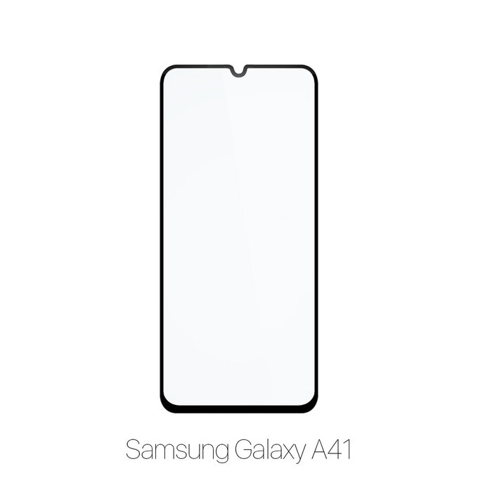 Закалено стъкло FullCover за Samsung A41, FixPremium