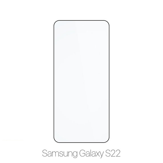 Закалено стъкло FullCover за Samsung S22, FixPremium