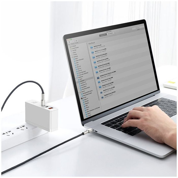 USB-C / USB-C кабел, 2m, Черно, Black, Baseus