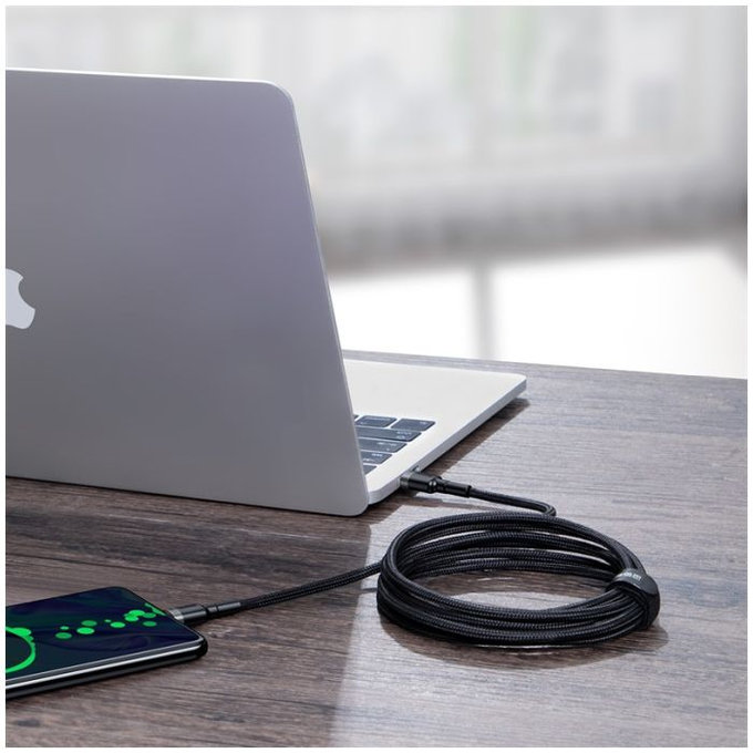 USB-C / USB-C кабел, 2m, Черно, Black, Baseus