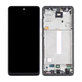 дисплей OLED за Samsung A52 4G A525F, Тъчскрийн и рамка, Awesome Black